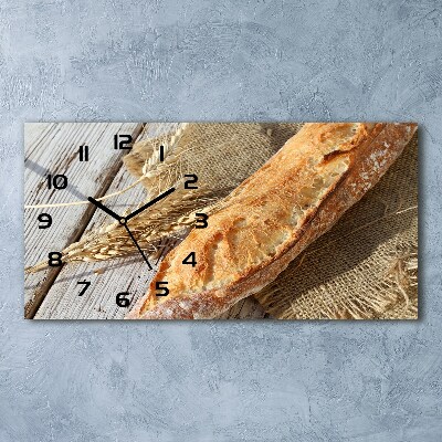 Glazen klok horizontaal Verse baguette