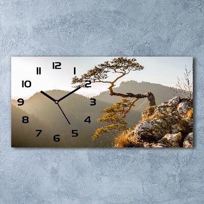 Glazen klok horizontaal Sokolica Pieniny