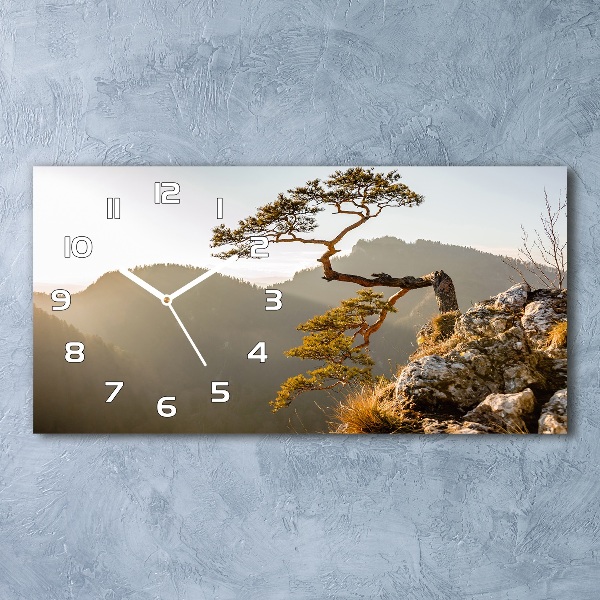 Glazen klok horizontaal Sokolica Pieniny