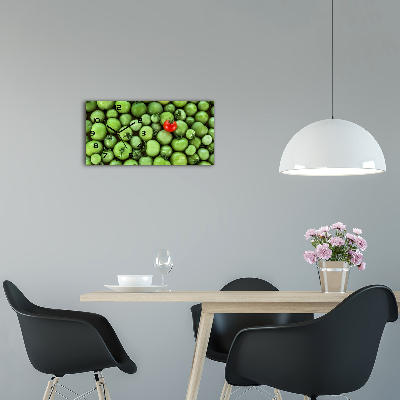 Glazen klok horizontaal Rijpe tomaat