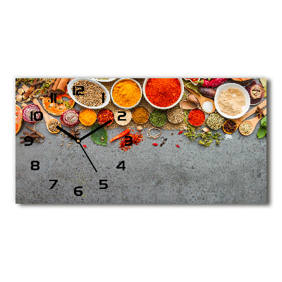 Glazen klok horizontaal Specerijenmengsel