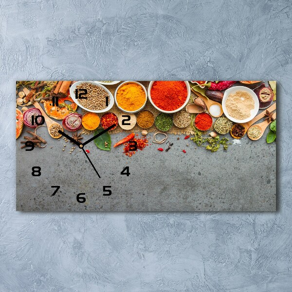 Glazen klok horizontaal Specerijenmengsel