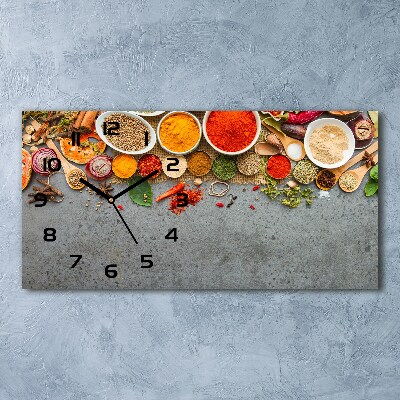 Glazen klok horizontaal Specerijenmengsel