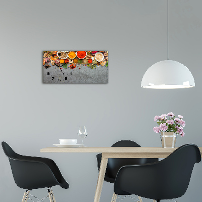 Glazen klok horizontaal Specerijenmengsel