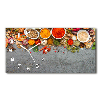 Glazen klok horizontaal Specerijenmengsel