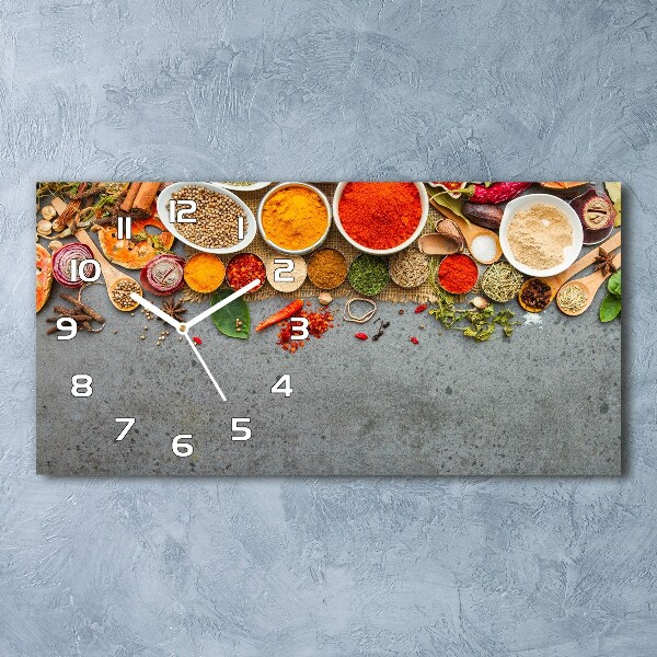 Glazen klok horizontaal Specerijenmengsel