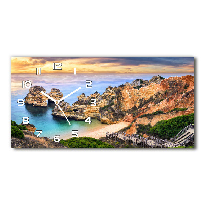 Glazen klok horizontaal Lagos Portugal