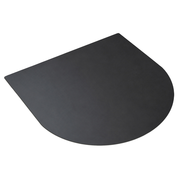 Plaat onder de barbecue Halfovale 100x100 cm