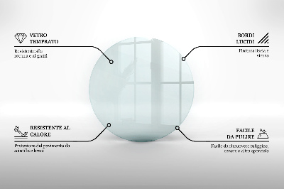Vloerplaat voor kachel Transparant