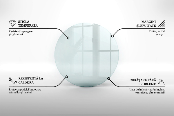 Vloerplaat voor kachel Transparant
