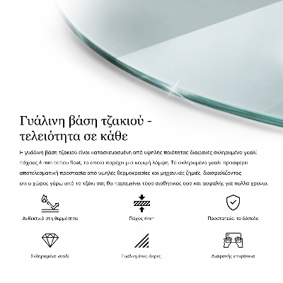 Vloerplaat voor kachel Transparant