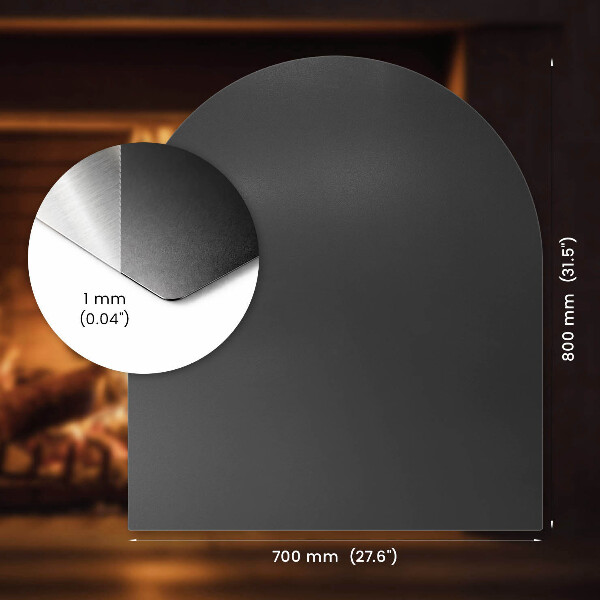 Semi-ovale kachel vloerplaat industriële metal