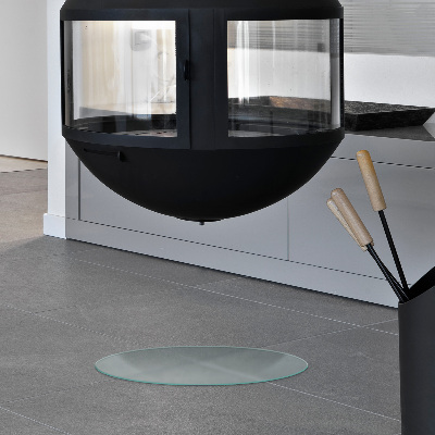 Ronde kachel vloerplaat Optisch melkglas effect