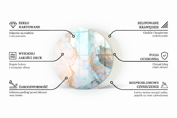 Onderplaat kachel Natuurlijke steenstructuur