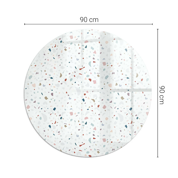 Onderplaat kachel Patroon met kleine vormen