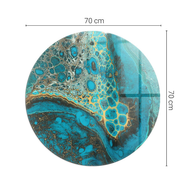 Plaat onder houtkachel Abstract organisch patroon
