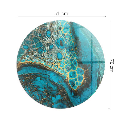 Plaat onder houtkachel Abstract organisch patroon