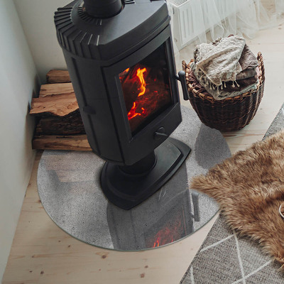 Vloerplaat voor kachel Ruwe betontextuur