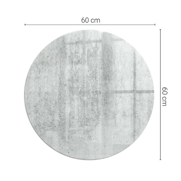 Plaat onder houtkachel Ruwe betontextuur