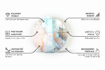 Onderplaat kachel Geometrie met hout