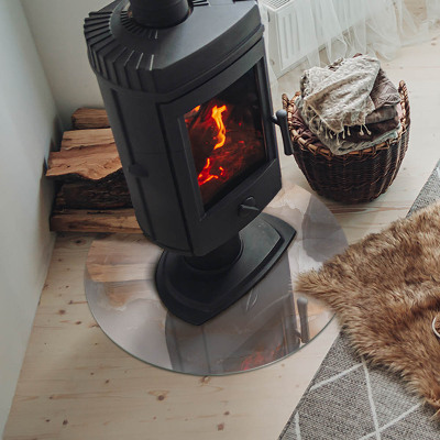 Onderplaat kachel Natuursteenpatroon