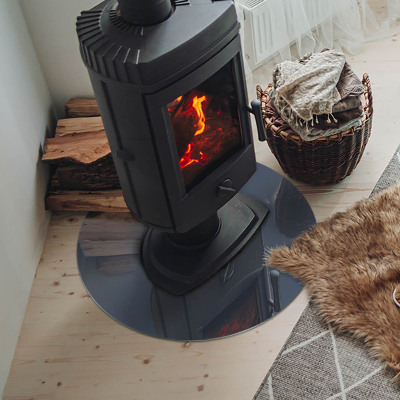 Onderplaat kachel Kleur: Donkerblauw