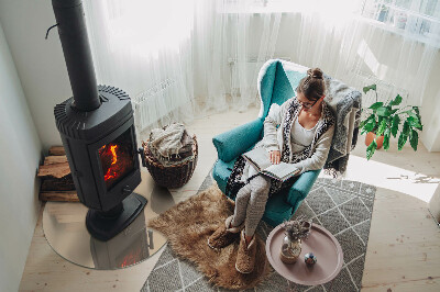 Onderplaat kachel Kleur beige