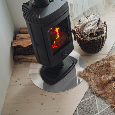 Onderplaat kachel Ivoorkleur