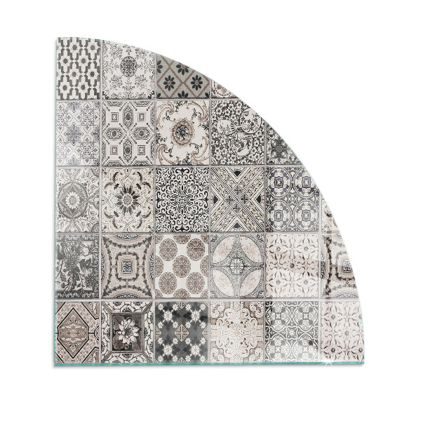 Kwartcirkel kachel vloerplaat Decoratieve tegelpatronen