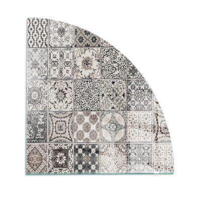 Kwartcirkel kachel vloerplaat Decoratieve tegelpatronen