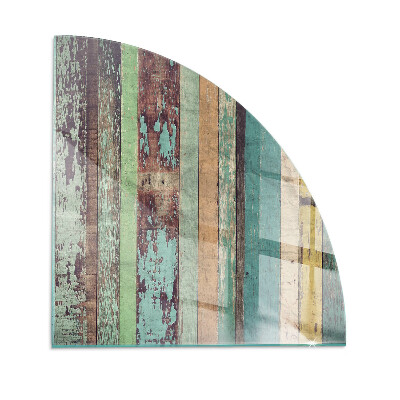 Kwartcirkel kachel vloerplaat Kleuren van het bord in verschillende tinten