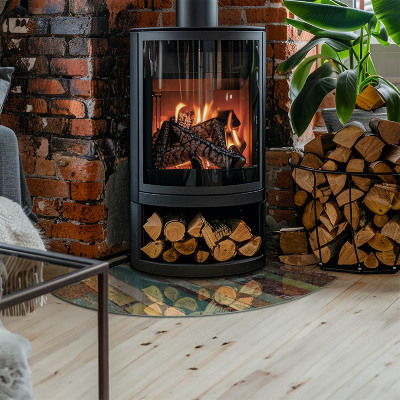 Kwartcirkel kachel vloerplaat Kleuren van het bord in verschillende tinten