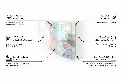 Kwartcirkel kachel vloerplaat Kleur zwart