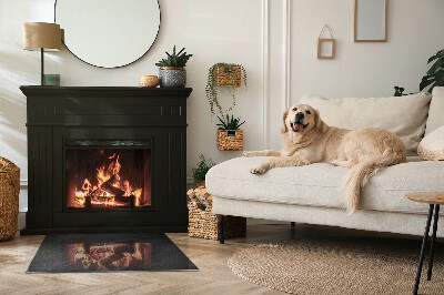 Vloerplaat openhaard Uiterlijk van ruwe steen