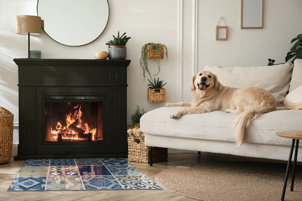 Vloerplaat openhaard Stijlvolle ontwerpen geïnspireerd op keramiek.