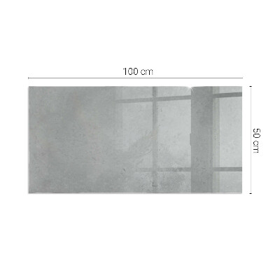 Plaat voor onder kachel Stijl met betoneffect