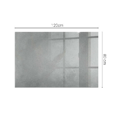 Plaat voor onder kachel Stijl met betoneffect