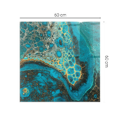 Vloerplaat openhaard Een expressief motief met een organische vorm.