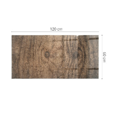 Vloerplaat openhaard Hout in een natuurlijke stijl