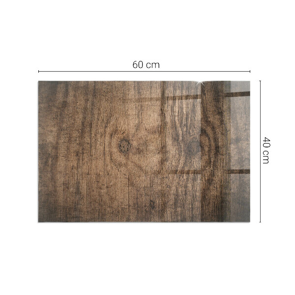 Vloerplaat openhaard Hout in een natuurlijke stijl