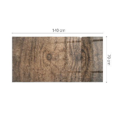 Vloerplaat openhaard Hout in een natuurlijke stijl