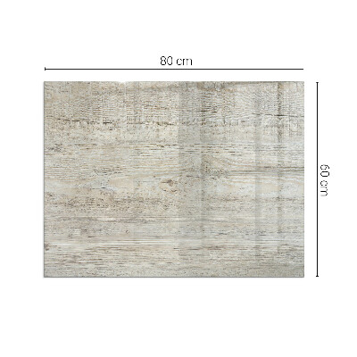 Plaat voor onder kachel Fijne textuur van licht hout