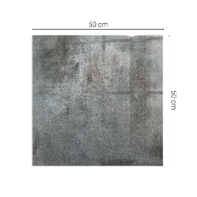 Plaat voor onder kachel Het ruwe oppervlak vormgeven