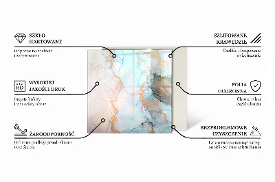 Vloerplaat openhaard Abstract patroon met een unieke structuur