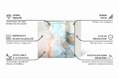 Vloerplaat openhaard Abstract patroon met een unieke structuur