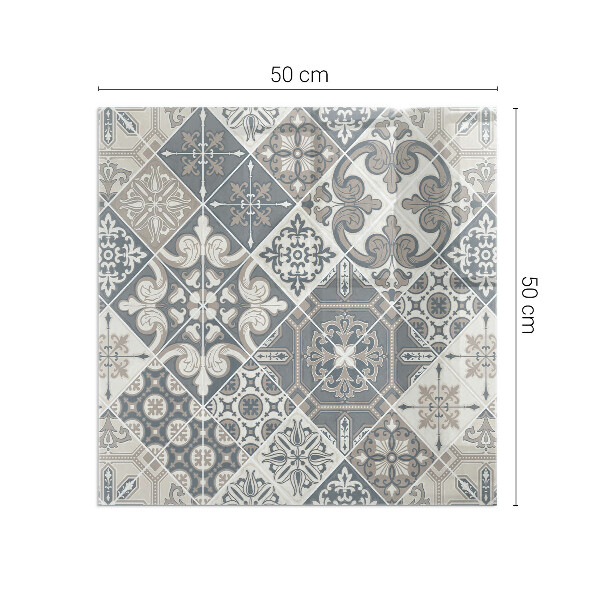 Vloerplaat openhaard Decoratieve mozaïekpatronen