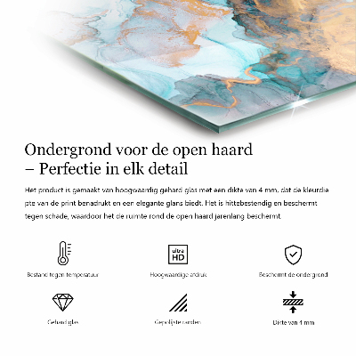 Vloerplaat openhaard Decoratieve mozaïekpatronen