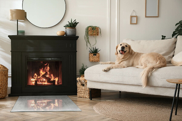 Vloerplaat openhaard Betonstructuur in industriële stijl