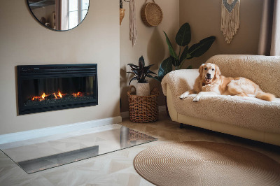 Vloerplaat openhaard Abstracte vormgeving in vormen