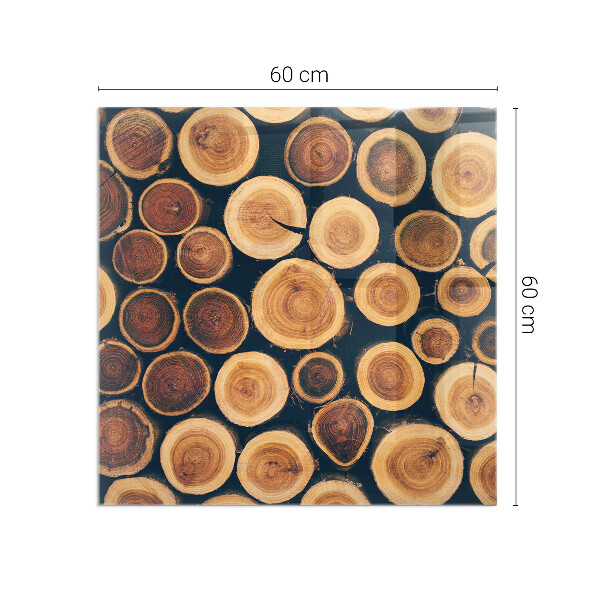 Vloerplaat openhaard Een doos met een ingedeukt houtmotief.